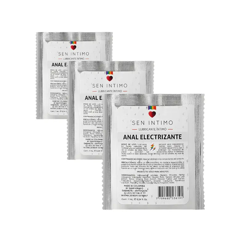 Lubricante Anal Electrizante 7ml