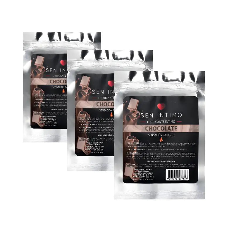 Lubricante Íntimo Caliente Chocolate x 7ML