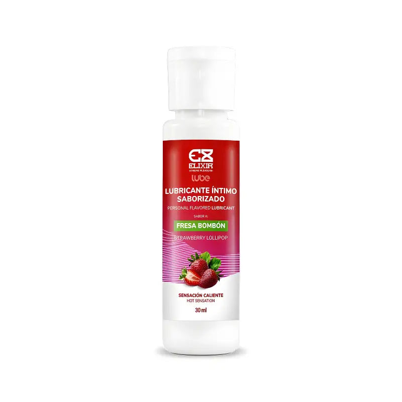 Lubricante Saborizado Fresa Bombon Elixir