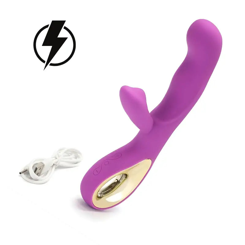 Vibrador Anna con estimulador