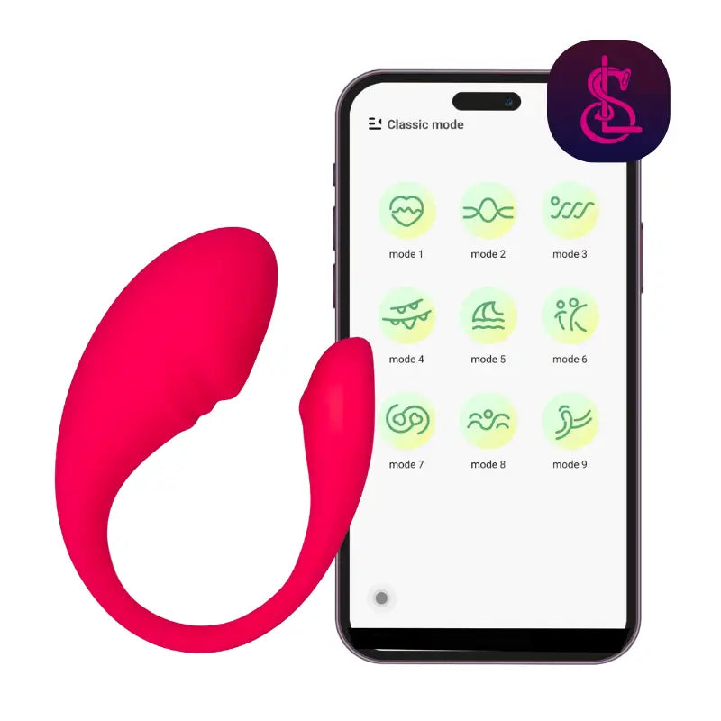 Huevo vibrador Selene con App