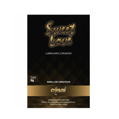 Lubricante cremoso anal Sweet Love
