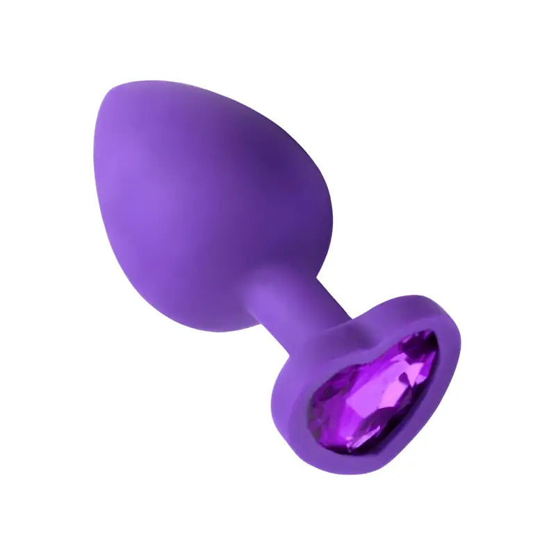 Plug Acostumbrador Joya Anal Corazón de Silicona