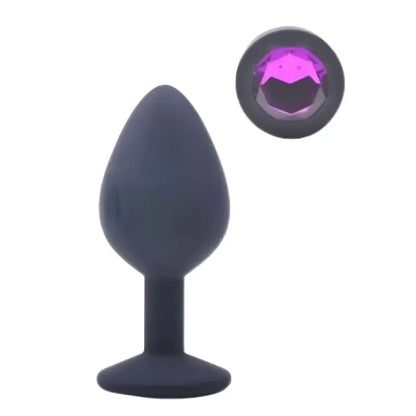 Plug Anal Joya en silicona médica