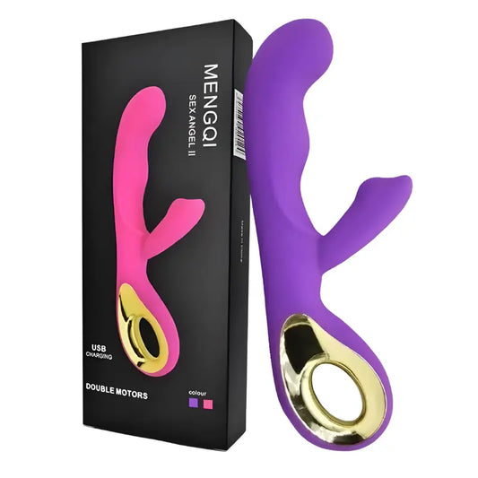 Vibrador Anna con estimulador