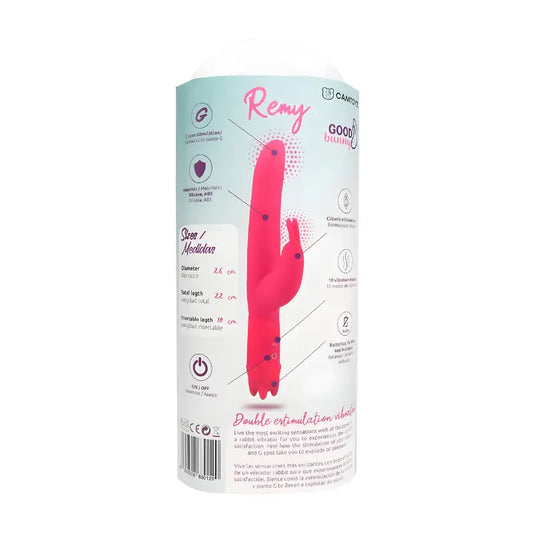 Vibrador Doble Remy Camtoyz