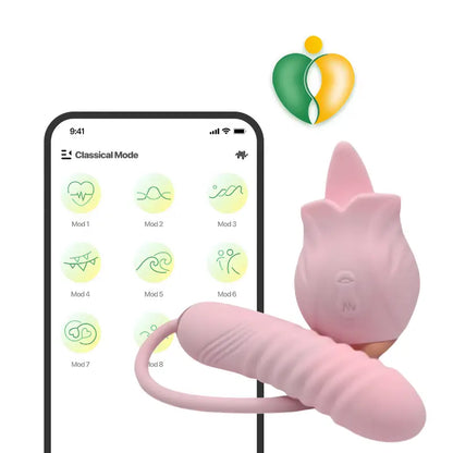 Vibrador Bala Flower Venuma