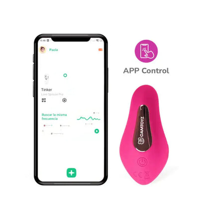 Vibrador Para Panty Tinker Con App Camtoyz