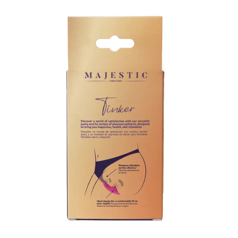 Vibrador Para Panty Tinker Con App Camtoyz