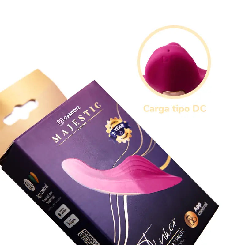 Vibrador Para Panty Tinker Con App Camtoyz