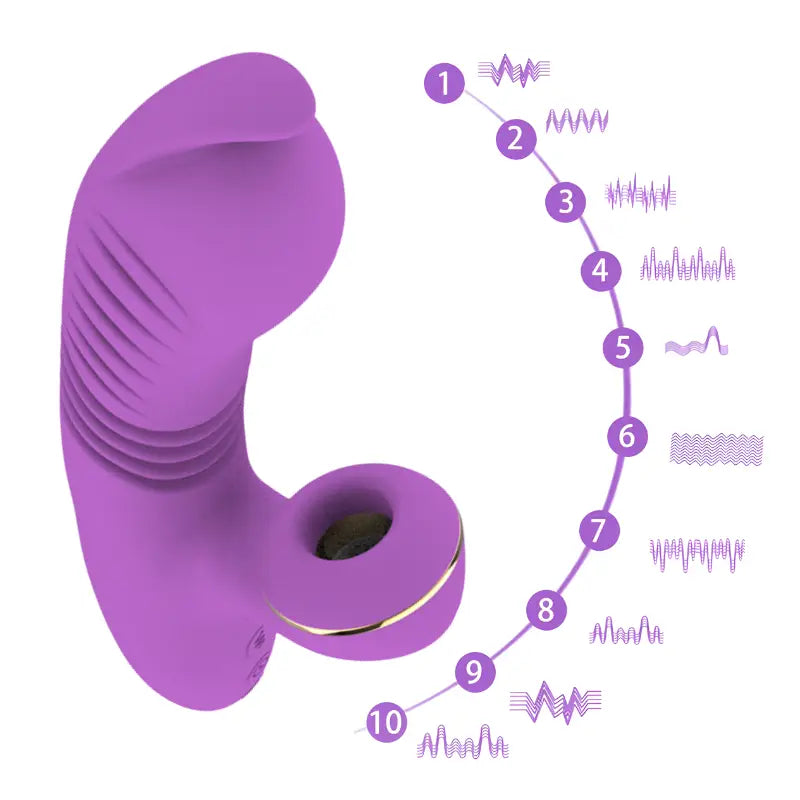 Vibrador doble estimulación Lughán